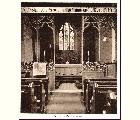 Vnitek kostela Juliany z Norwiche v roce 1905